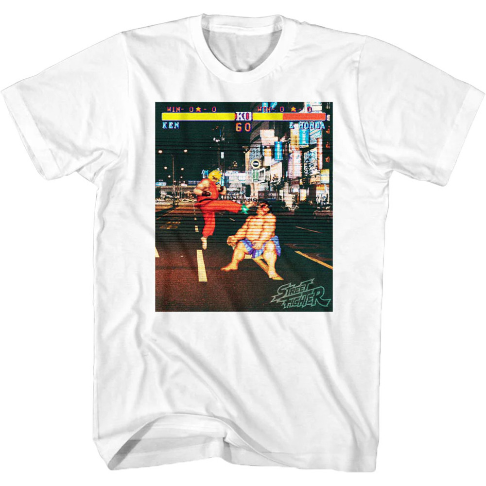 Ken Vs E Honda Street Fighter Tshirt